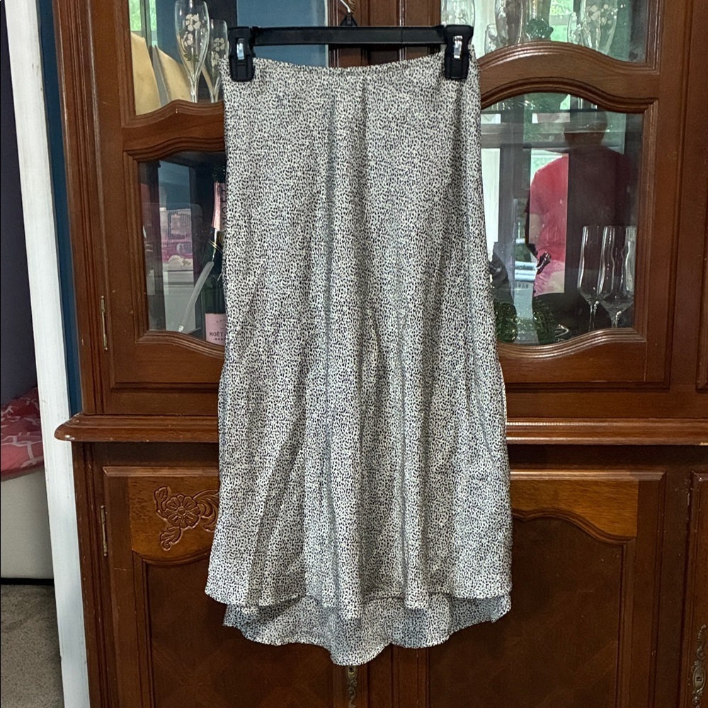 Sienna Sky Black and White A-Line Skirt